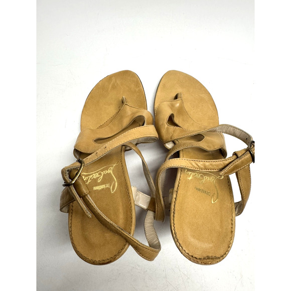 Christian Louboutin Ankle Strap Sandals Light Brown 36.5 /US 6 - Picture 9 of 16